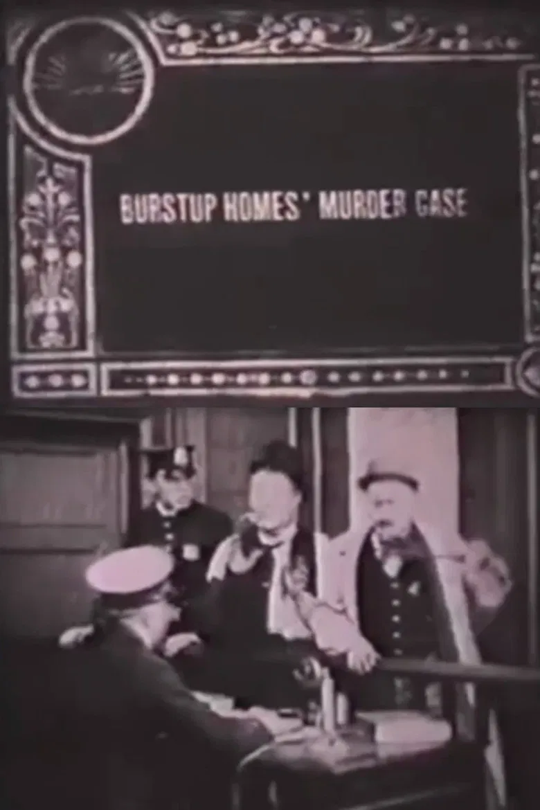 Burstup Homes' Murder Case poster background