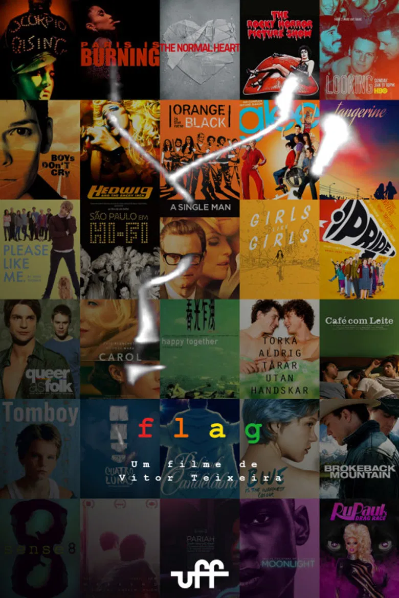 Flag poster background