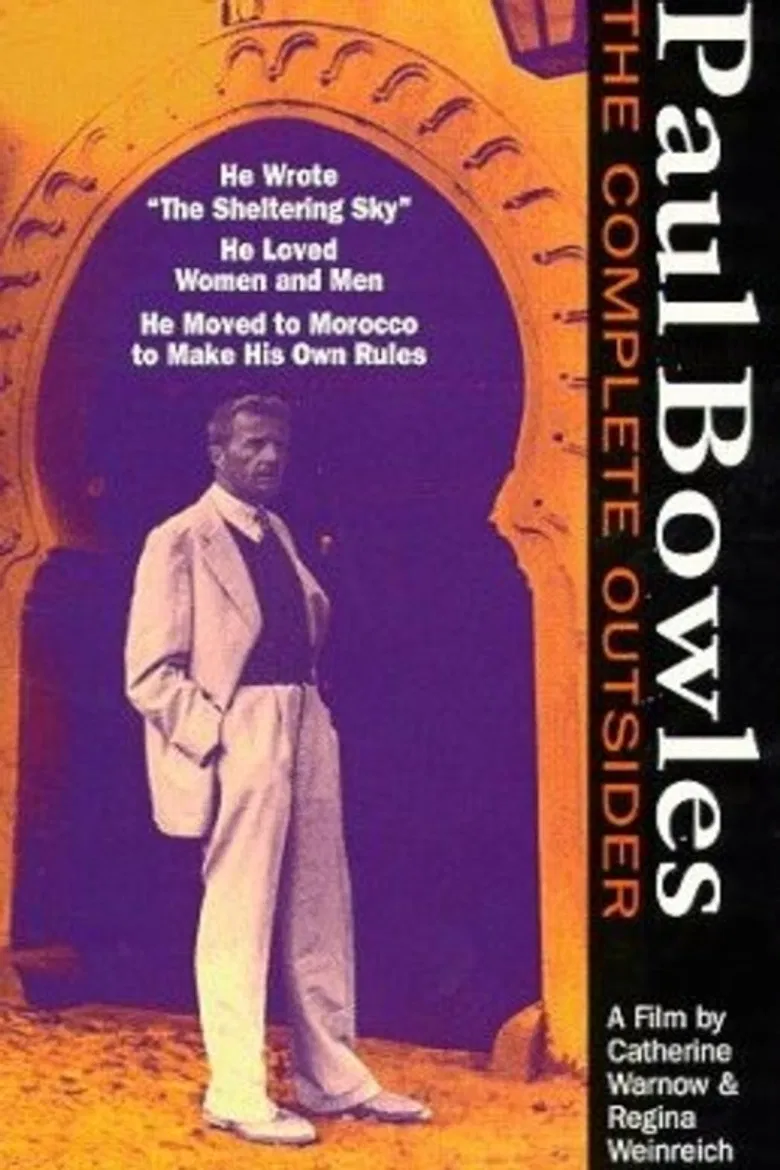 Paul Bowles: The Complete Outsider poster background