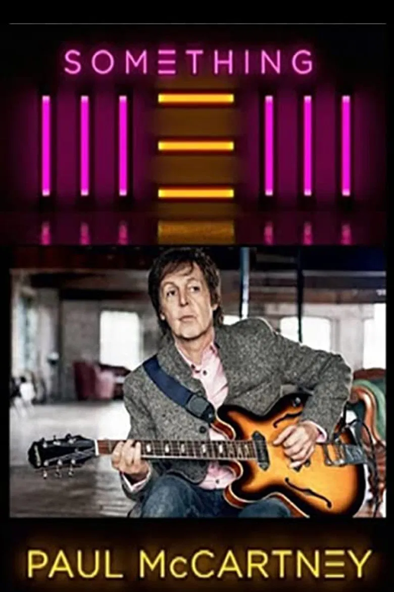 Paul McCartney: Something NEW poster background