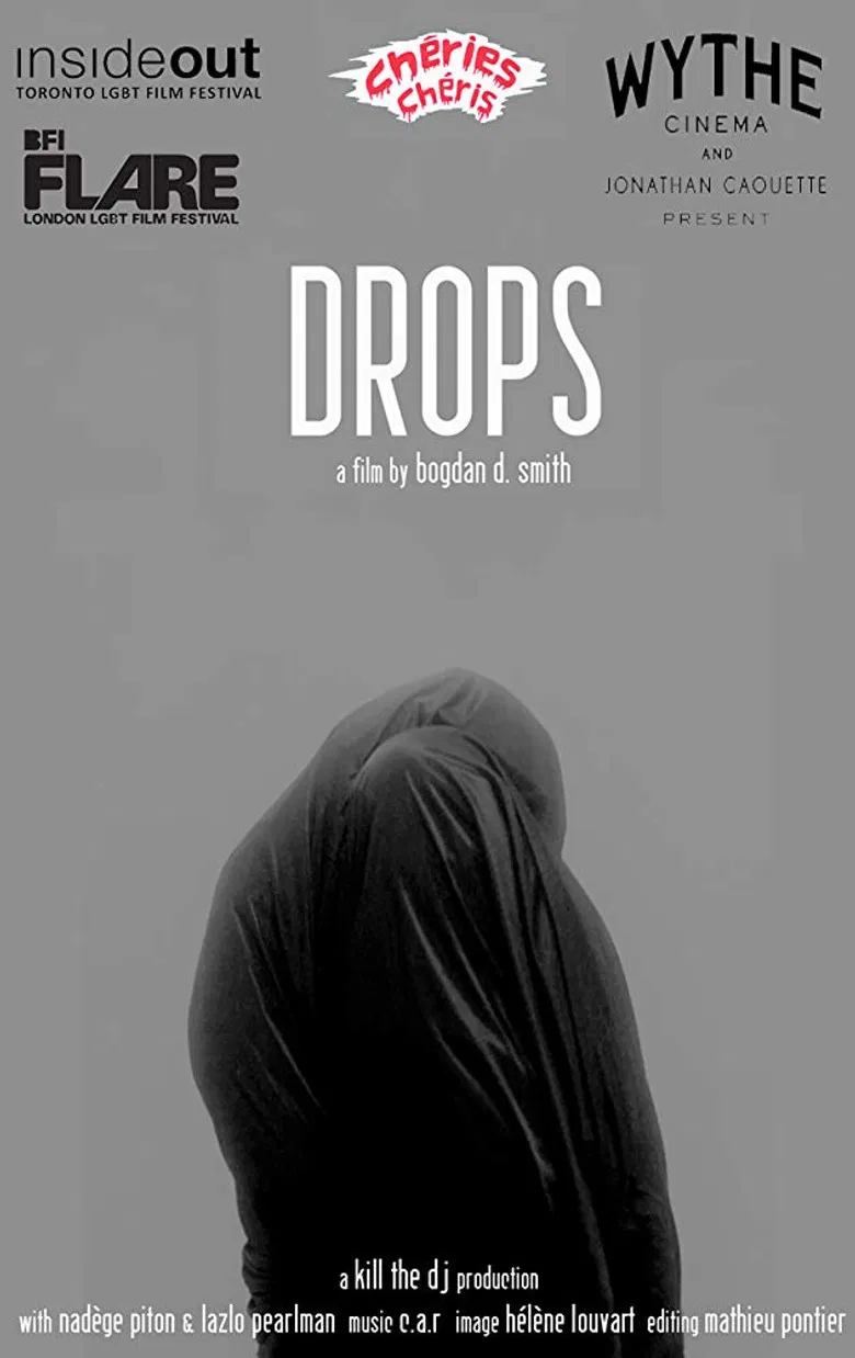 Drops poster background