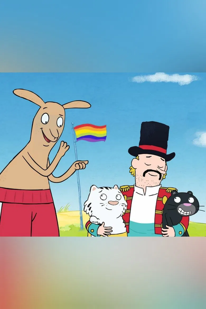 A kangaroo like you poster background