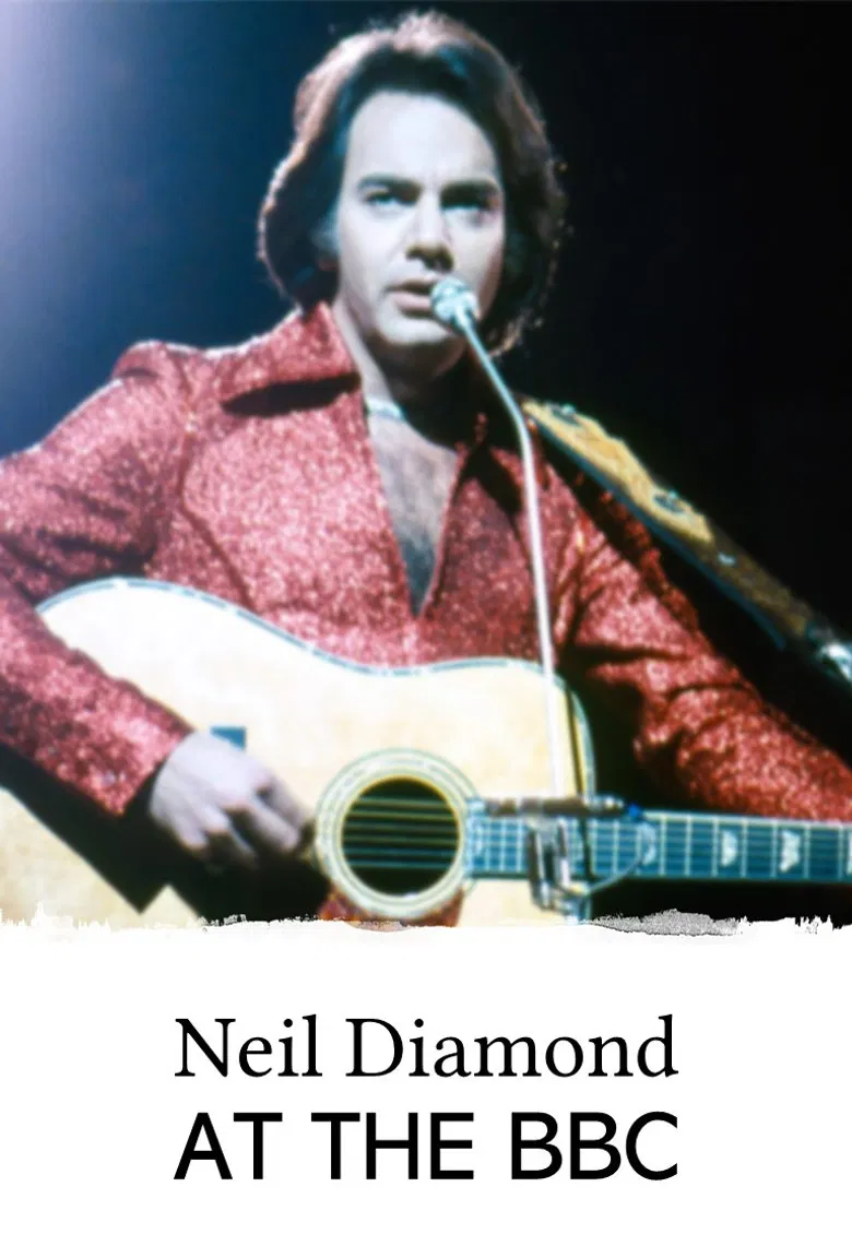Neil Diamond at the BBC poster background