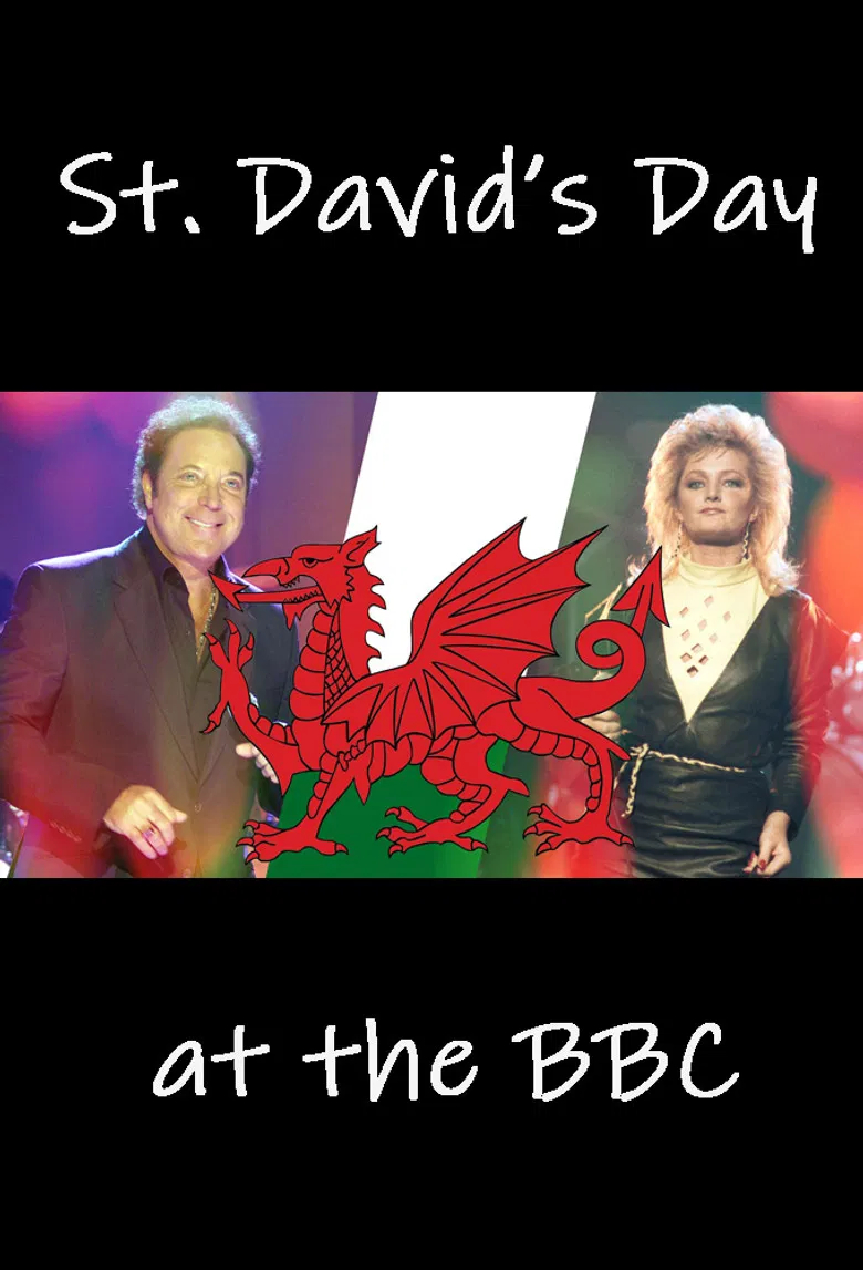 St David's Day at the BBC poster background