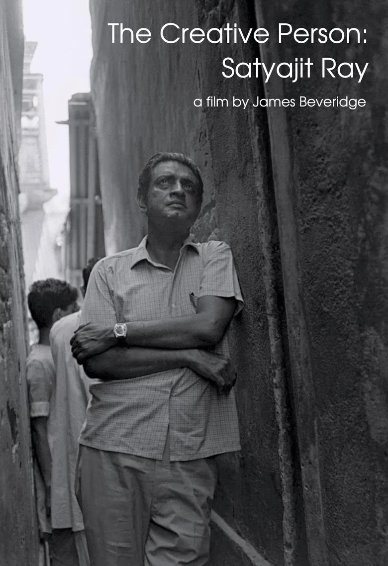 The Creative Person: Satyajit Ray poster background