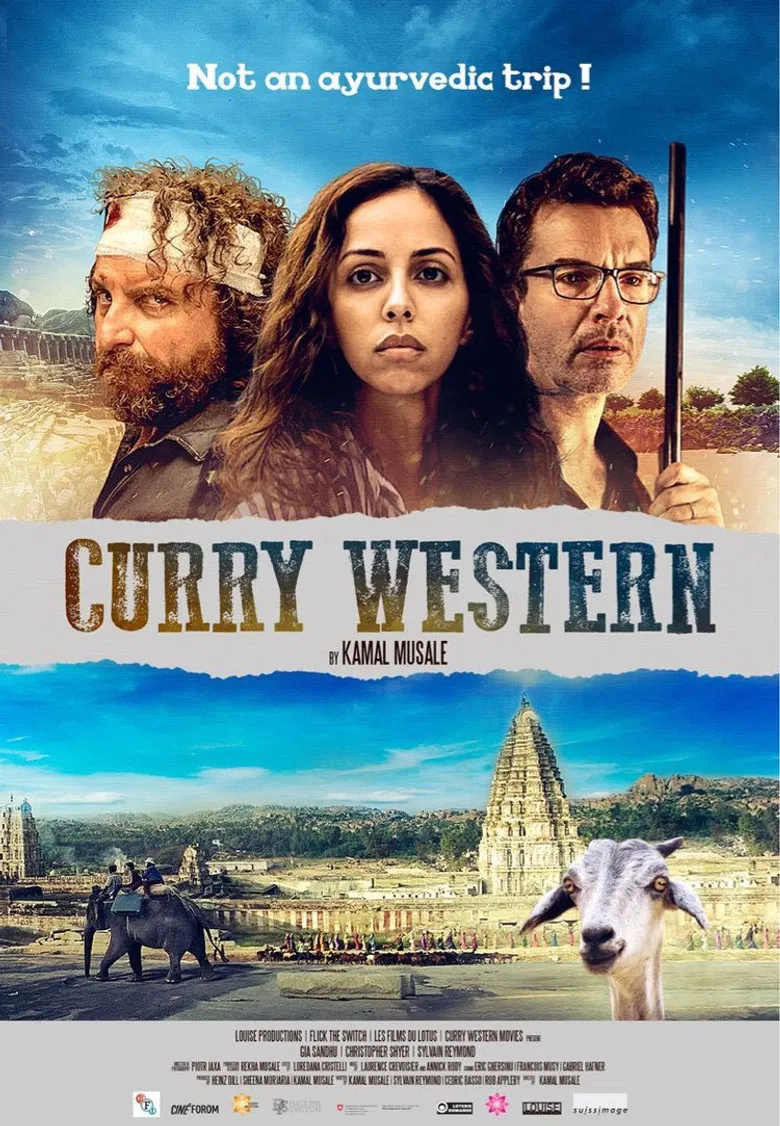 Curry Western poster background