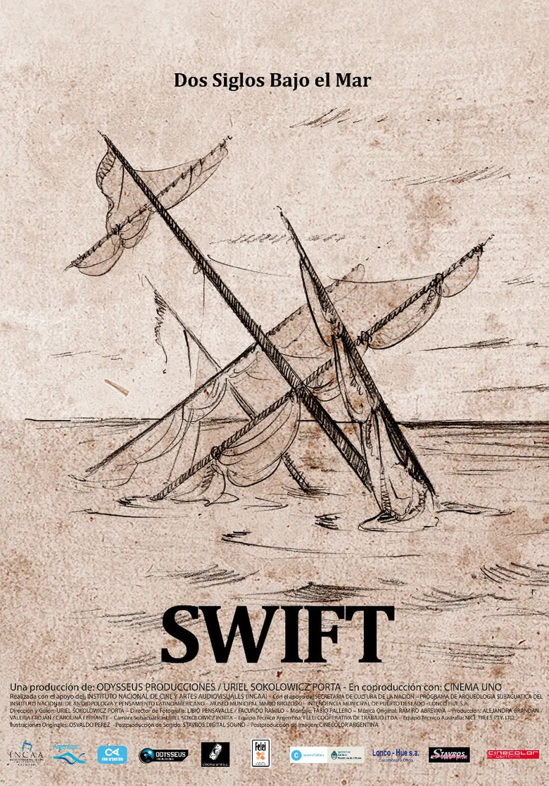 Swift, dos siglos bajo el mar poster background