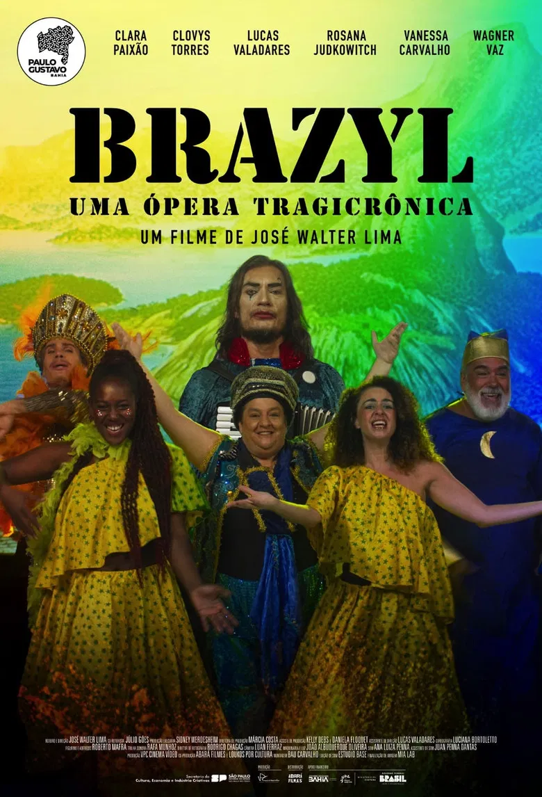 Brazyl, uma Ópera Tragicrônica poster background