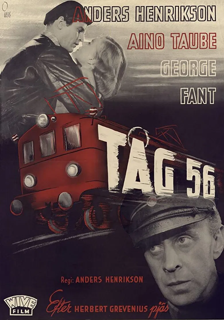 Tåg 56 poster background