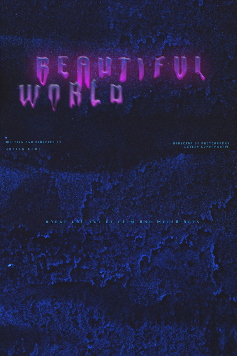 BEAUTIFUL WORLD poster background