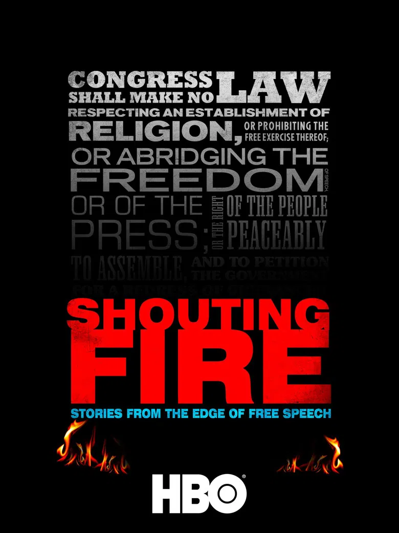 Shouting Fire: Stories from the Edge of Free Speech poster background