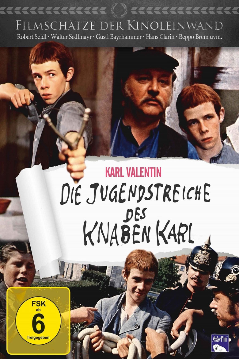 Die Jugendstreiche des Knaben Karl poster background