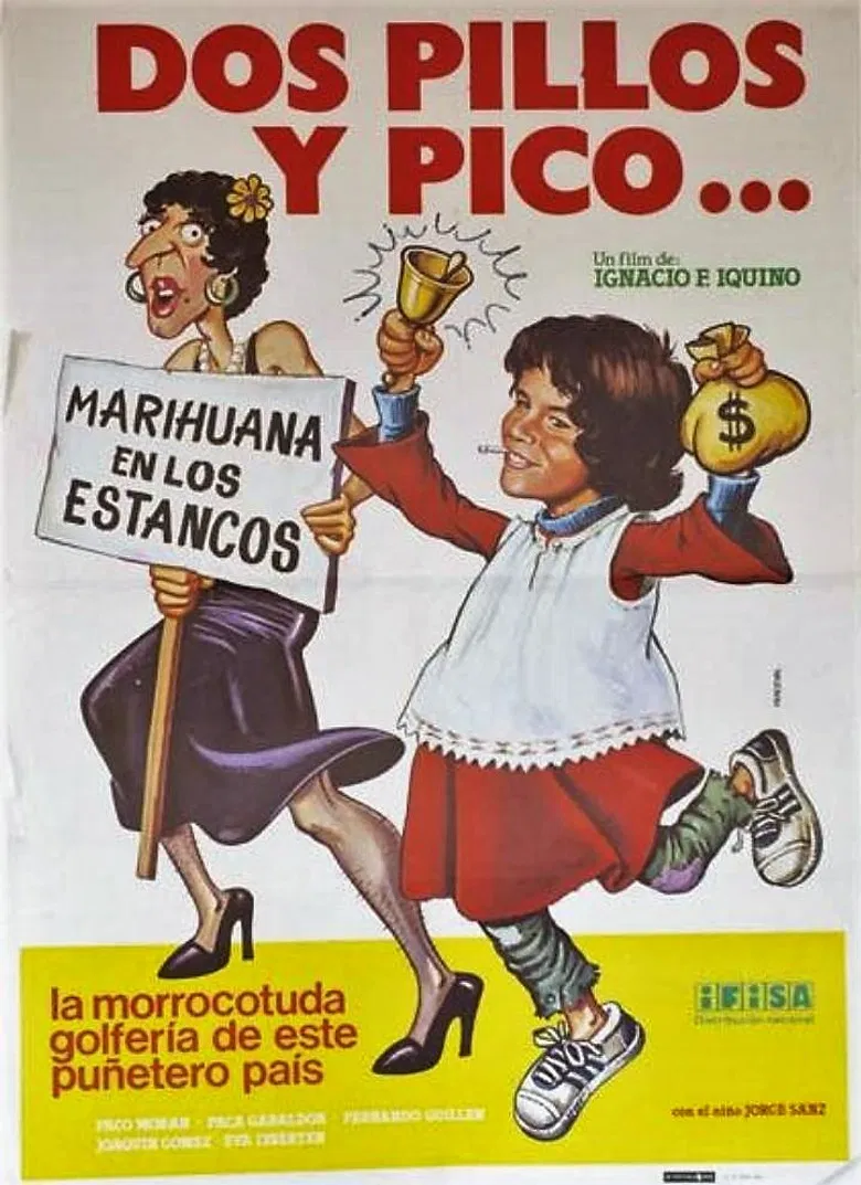 Dos pillos y pico poster background