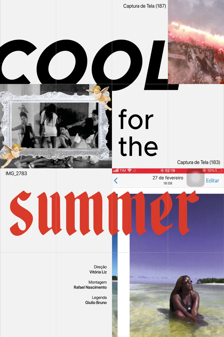 Cool for the summer poster background