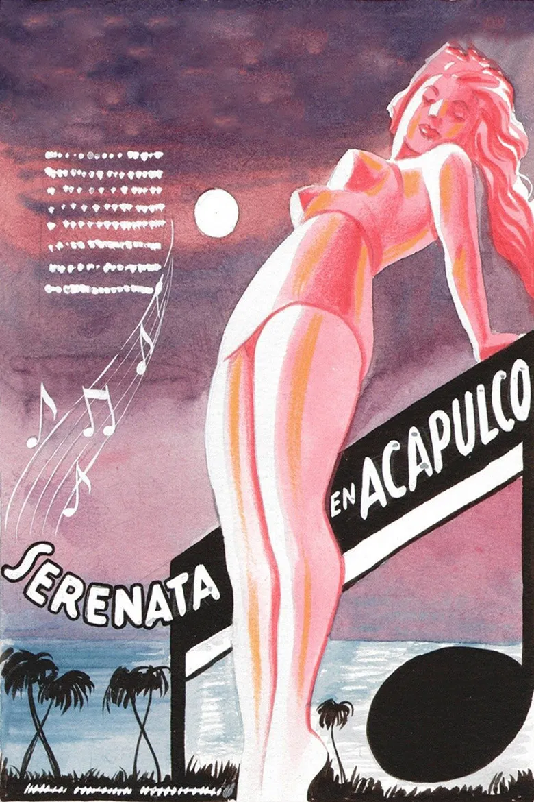 Serenata en Acapulco poster background