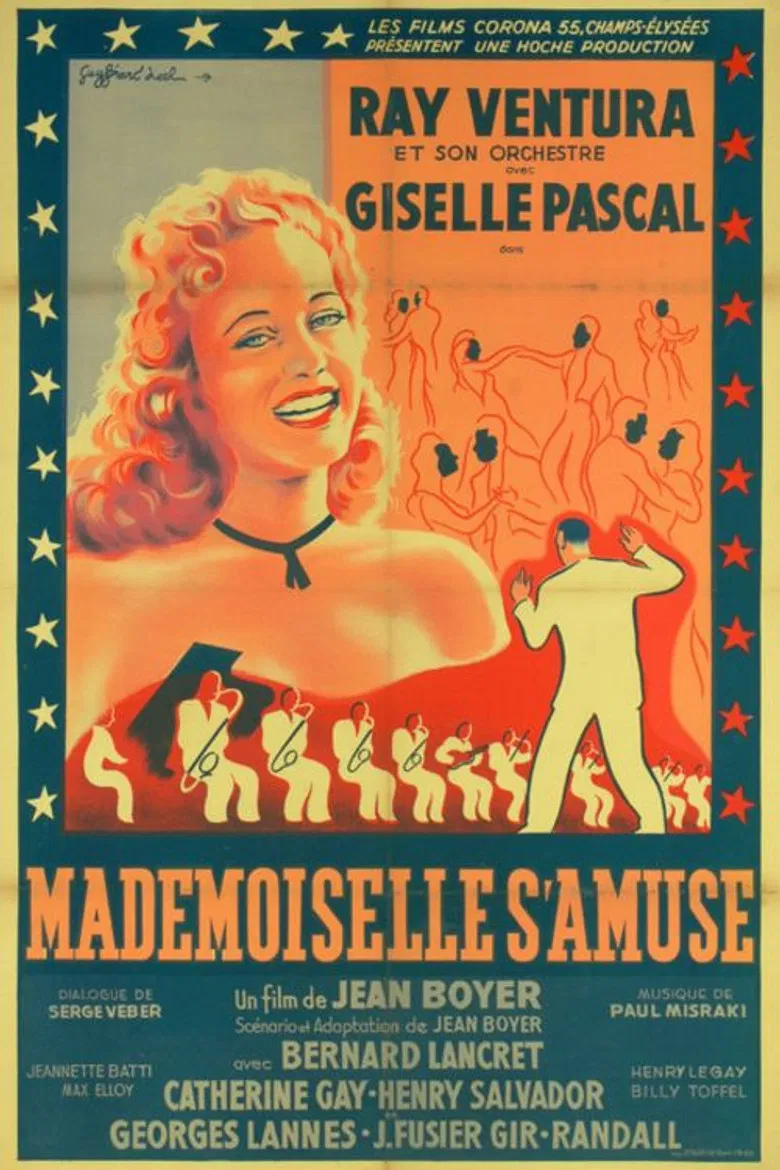 Mademoiselle Has Fun poster background