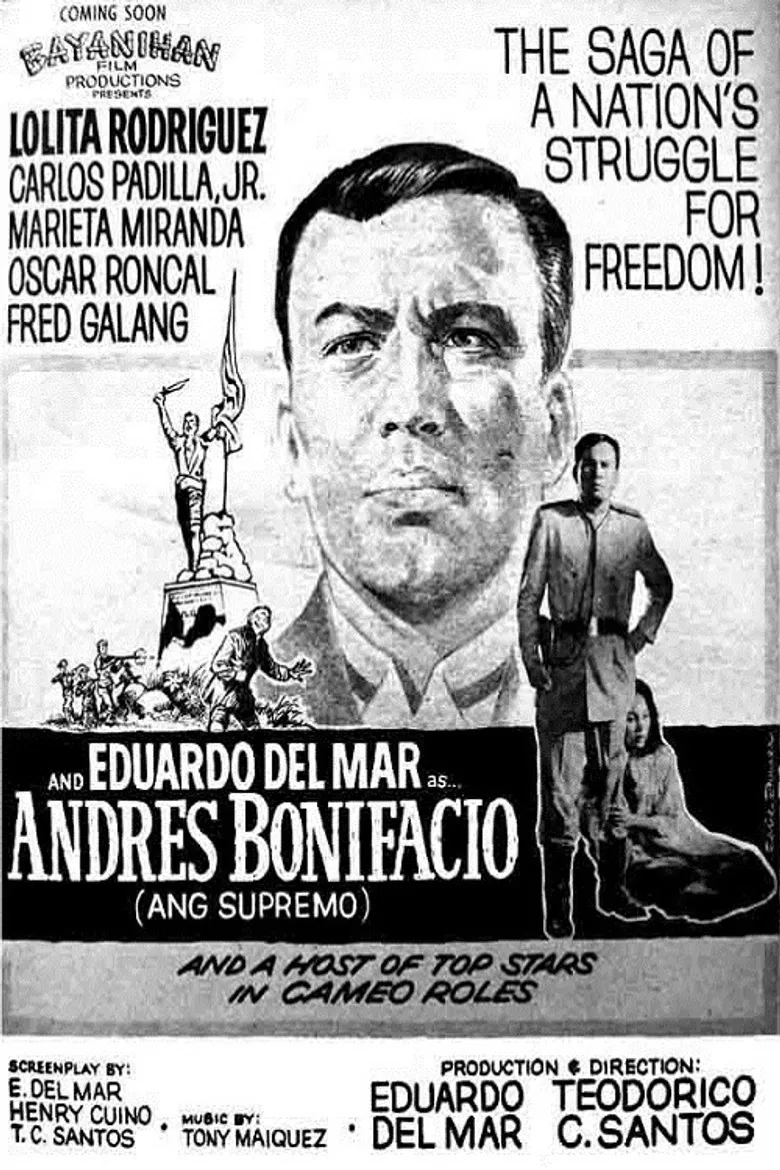 Andres Bonifacio Ang Supremo poster background