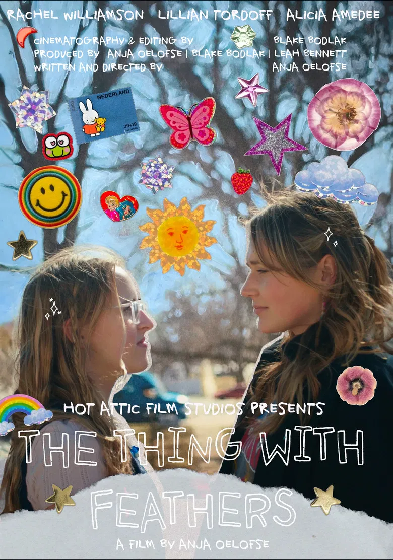 The Thing With Feathers poster background