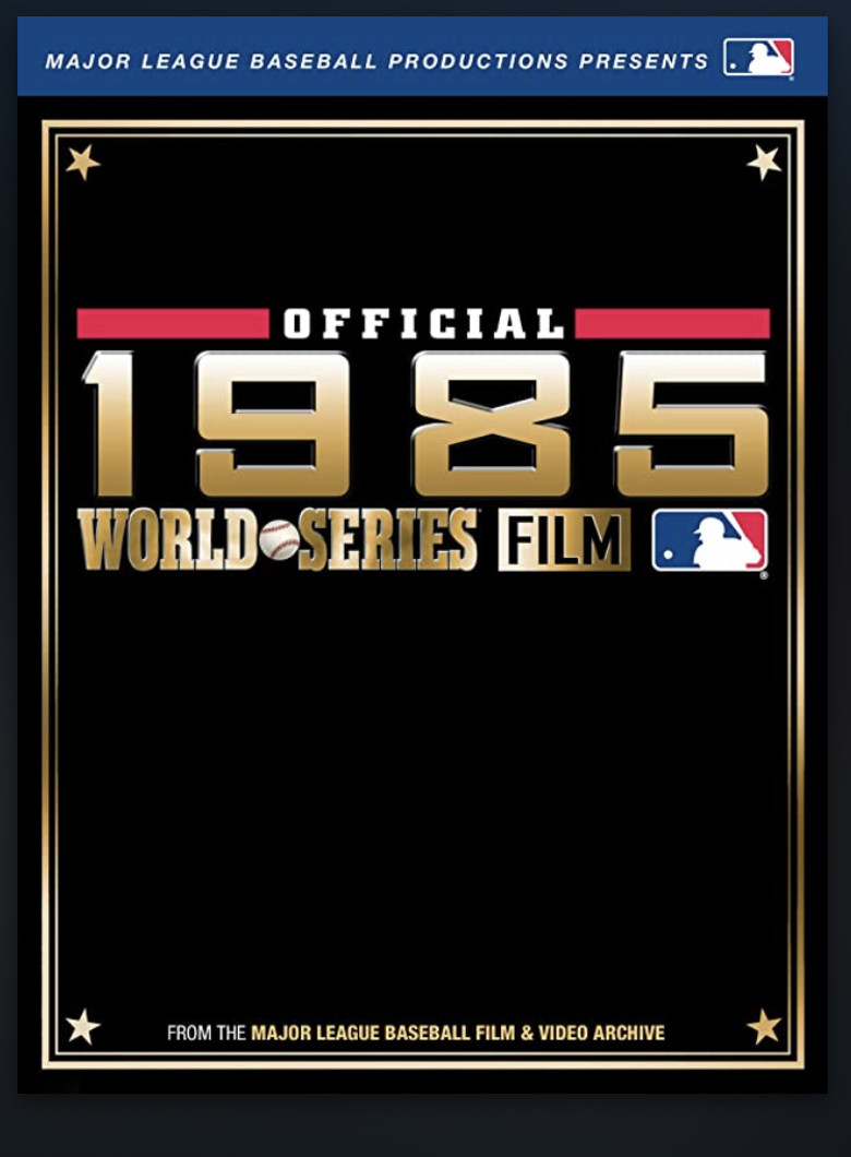 1985 World Series Home Video: Kansas City Royals vs. St Louis Cardinals poster background