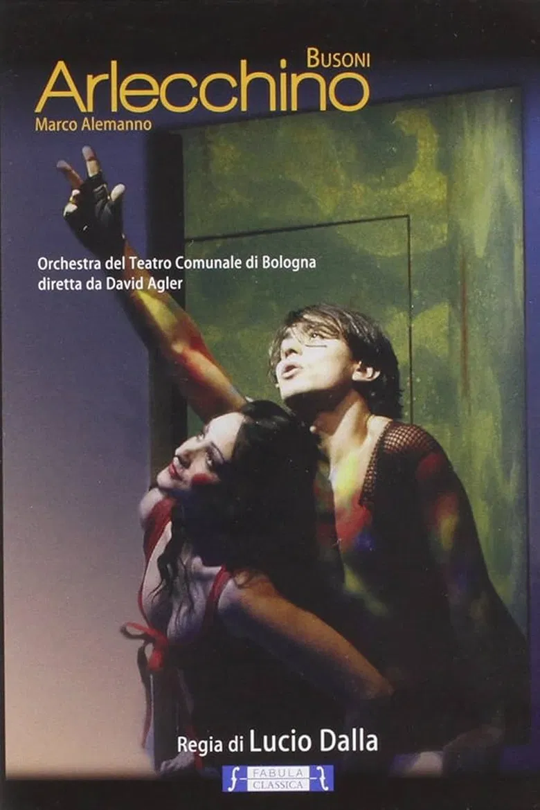 Arlecchino by Ferruccio Busoni poster background