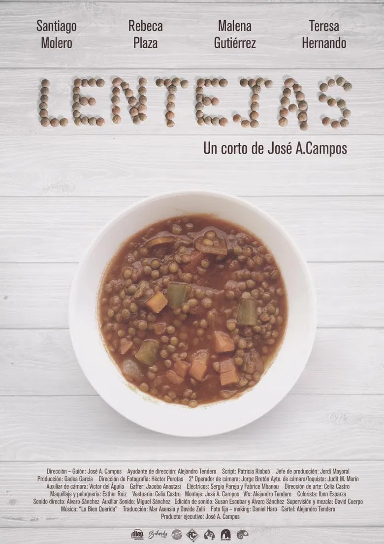Lentils poster background