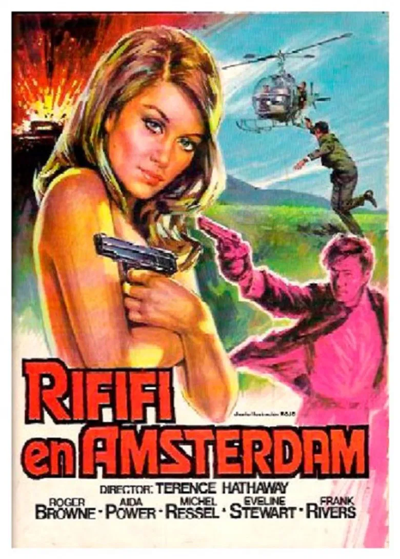 Rififi ad Amsterdam poster background
