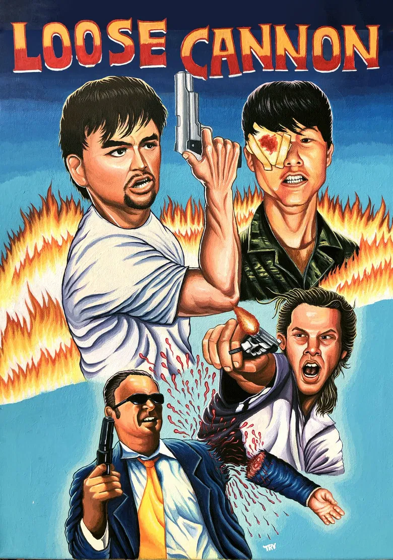 Loose Cannon poster background