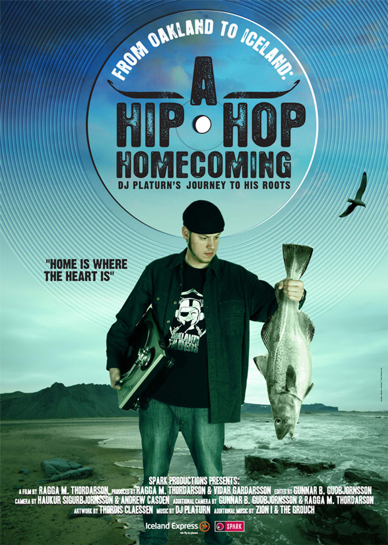 From Oakland to Iceland: A Hip-Hop Homecoming poster background