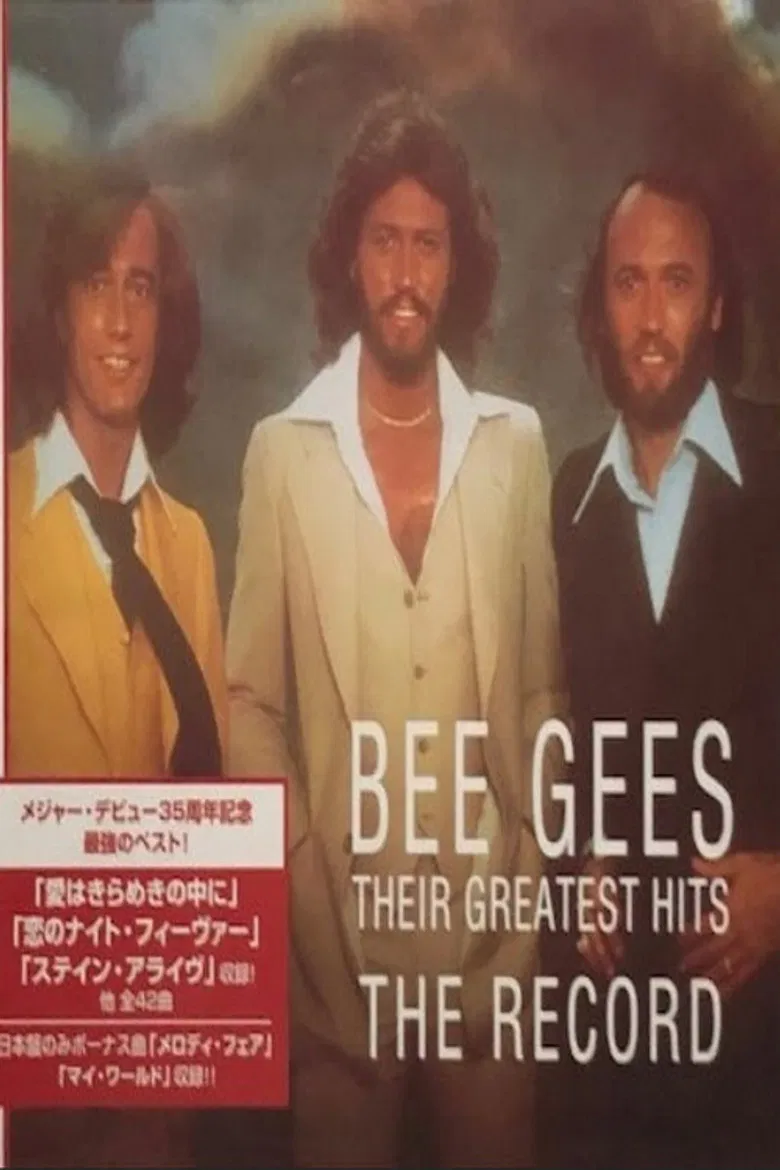 Bee Gees - Their Greatest Hits - The Record poster background