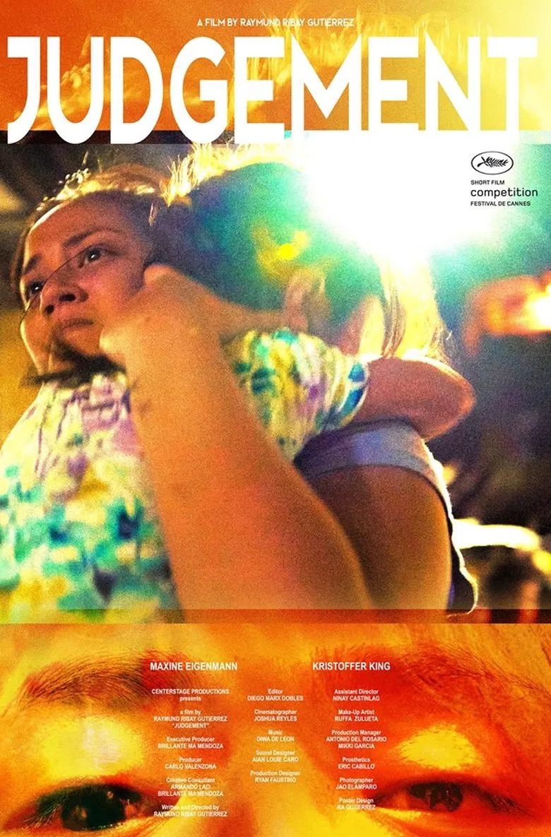 Judgement poster background