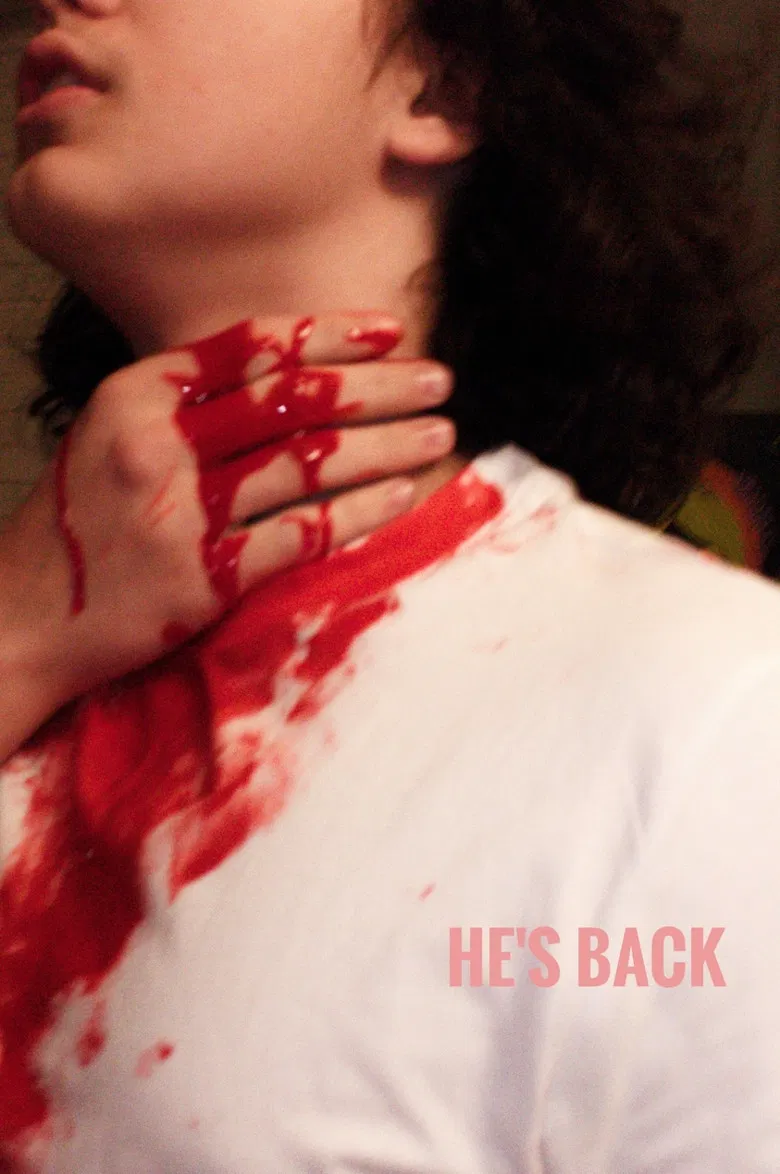 He's Back poster background