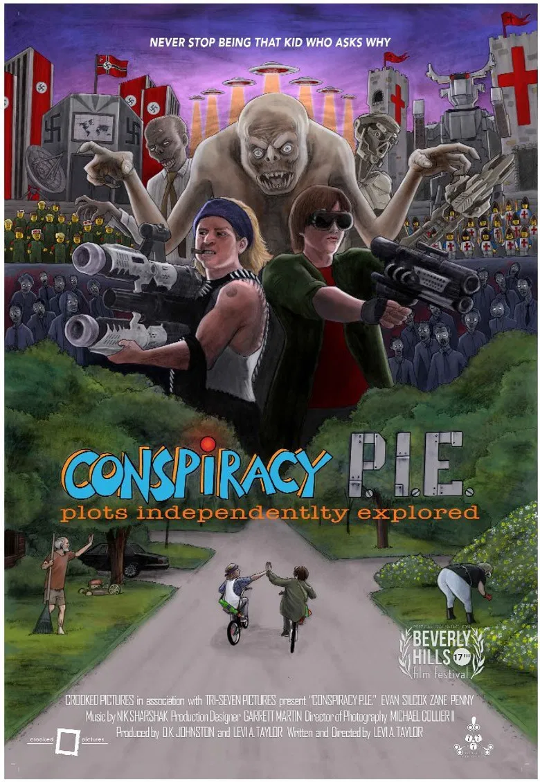 Conspiracy P.I.E poster background