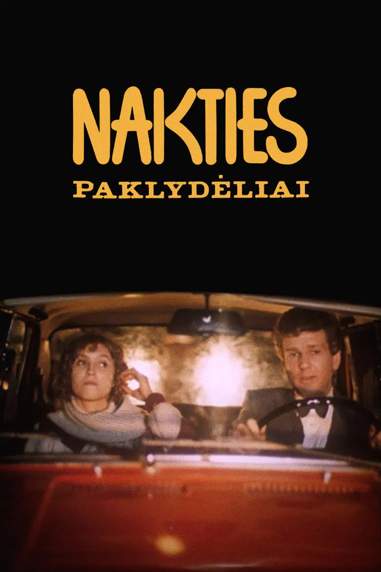 Nakties paklydėliai poster background