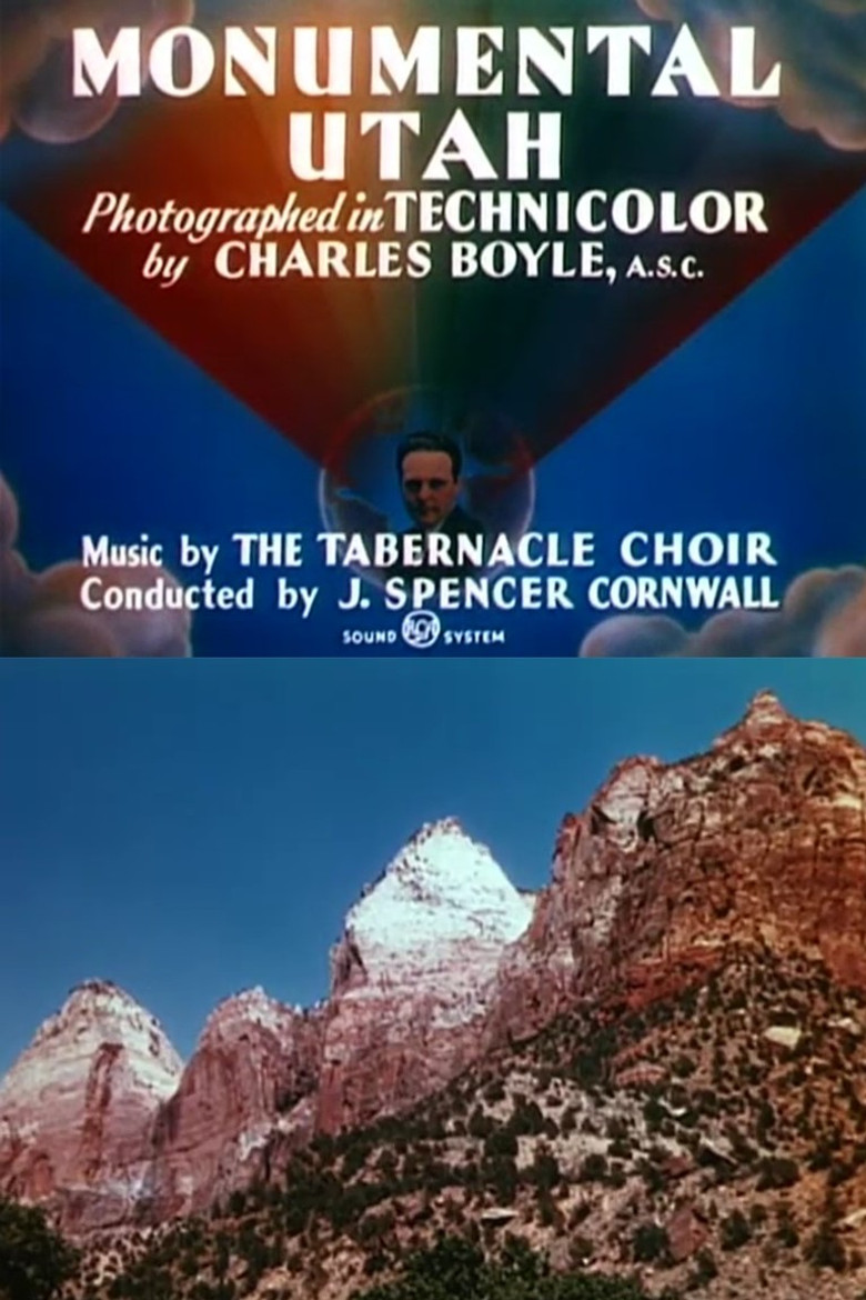 Monumental Utah poster background