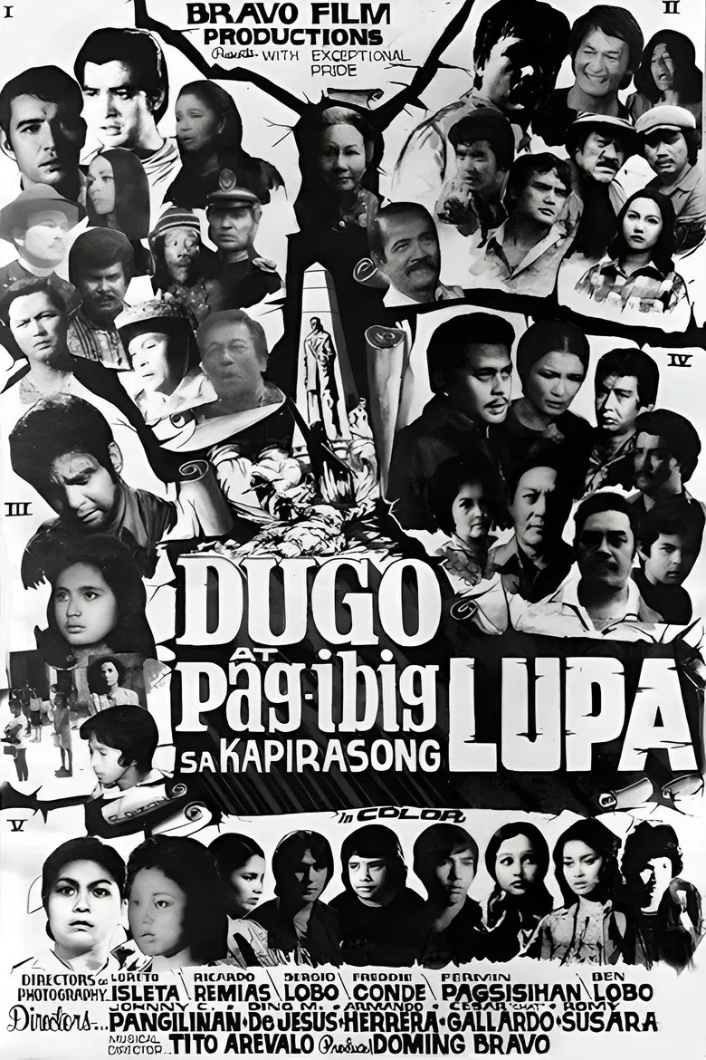 Dugo at Pag-ibig Sa Kapirasong Lupa poster background