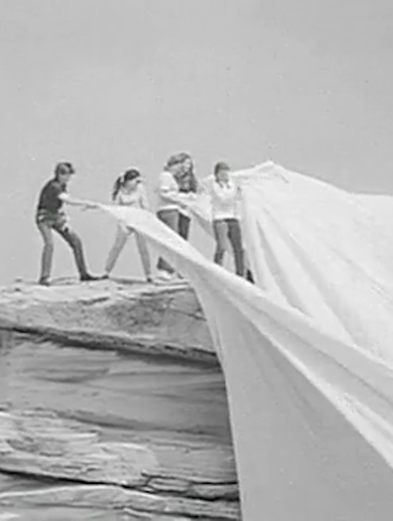 Operation Wrap Up: Christo In Australia poster background