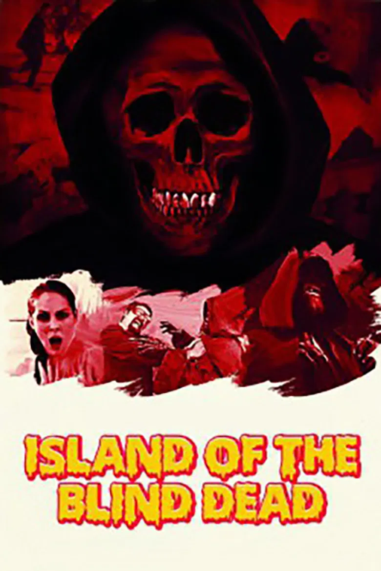 Island of the Blind Dead poster background