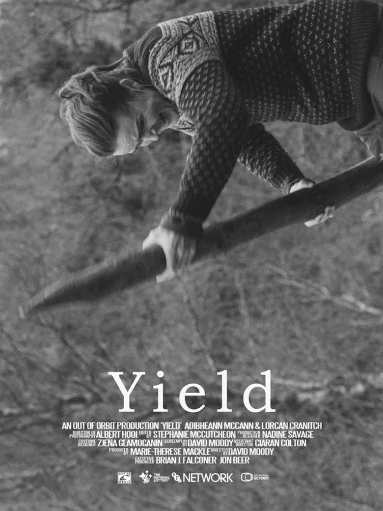 Yield poster background