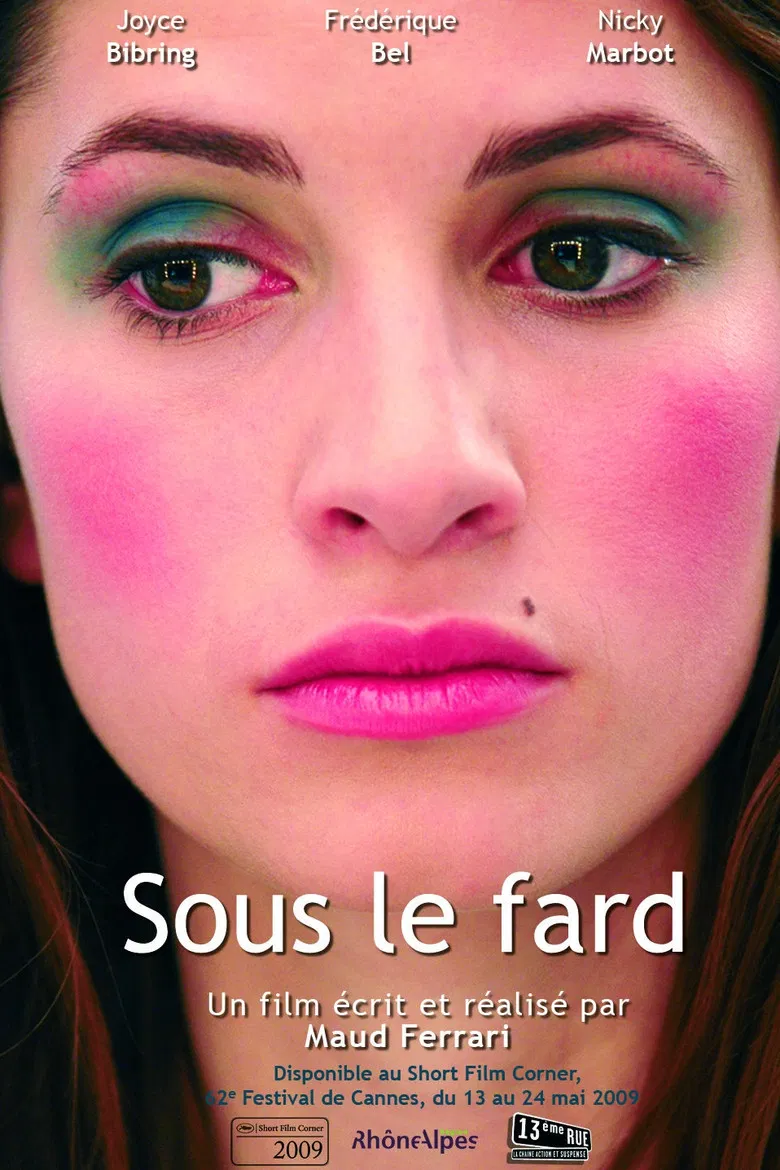Sous le fard poster background
