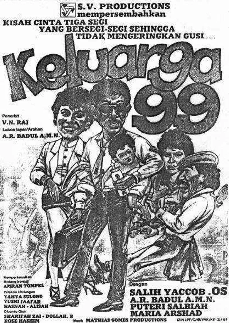 Keluarga 99 poster background