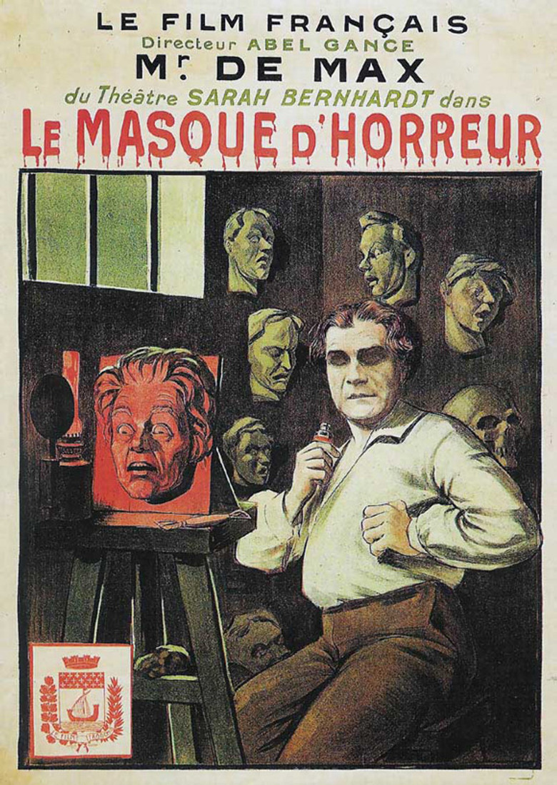 The Mask of Horror poster background
