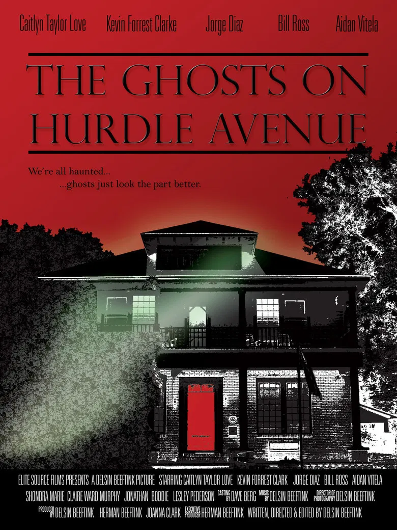The Ghosts on Hurdle Avenue poster background