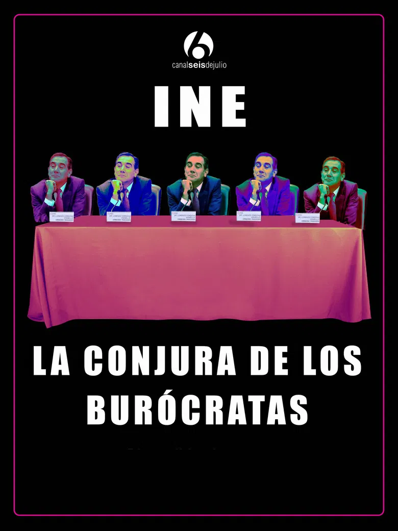 INE: La conjura de los burócratas poster background
