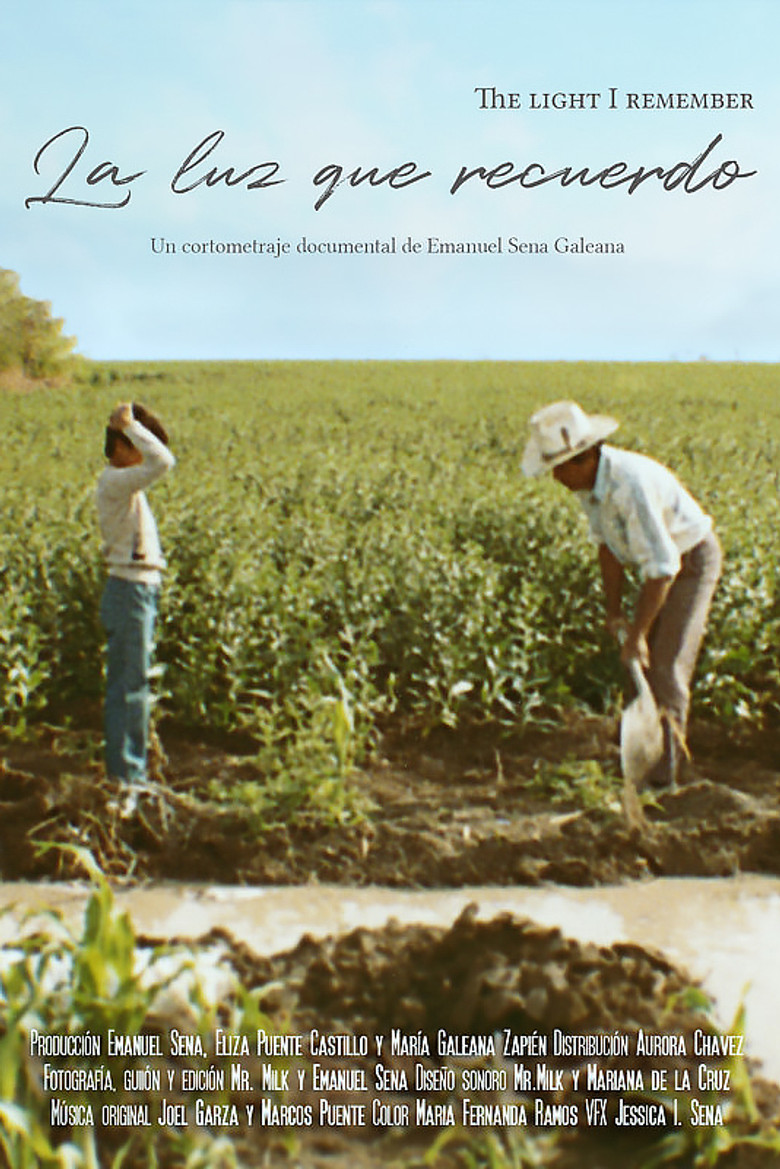La luz que recuerdo poster background
