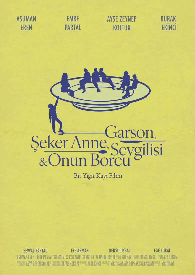 Garson, Şeker Anne, Sevgilisi & Onun Borcu poster background