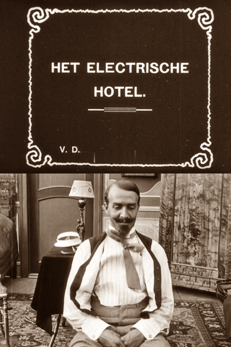 Det elektriske Hotel poster background