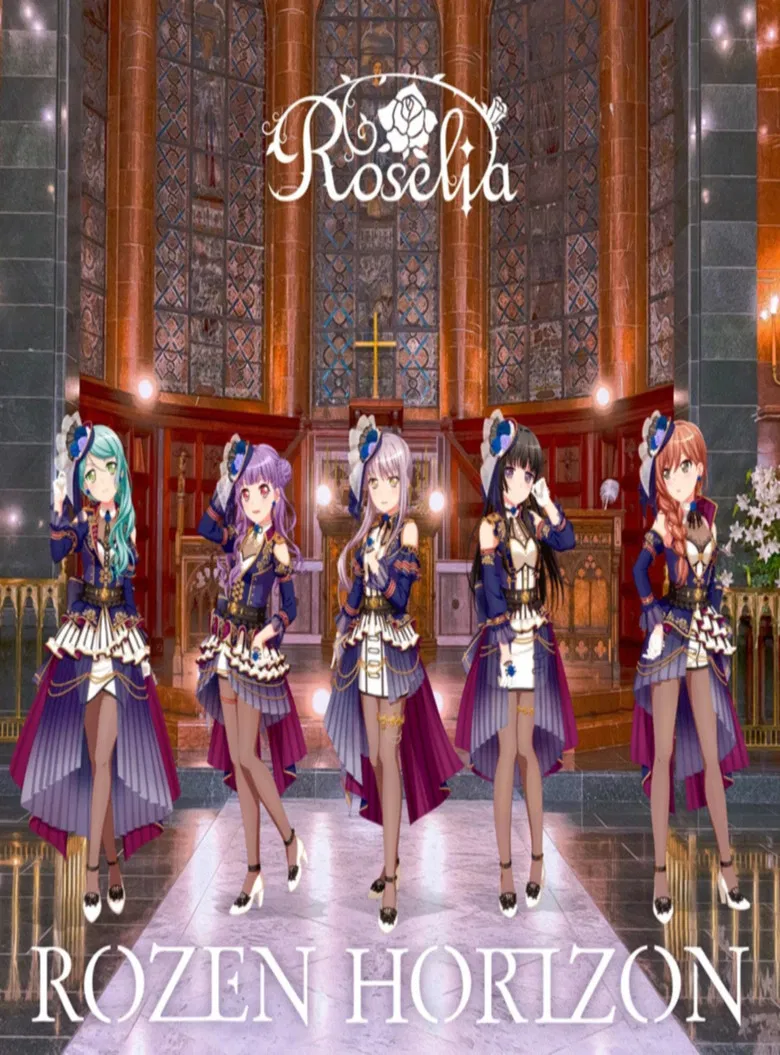 BanG Dream! Roselia Live: Edelstein DAY 2 poster background