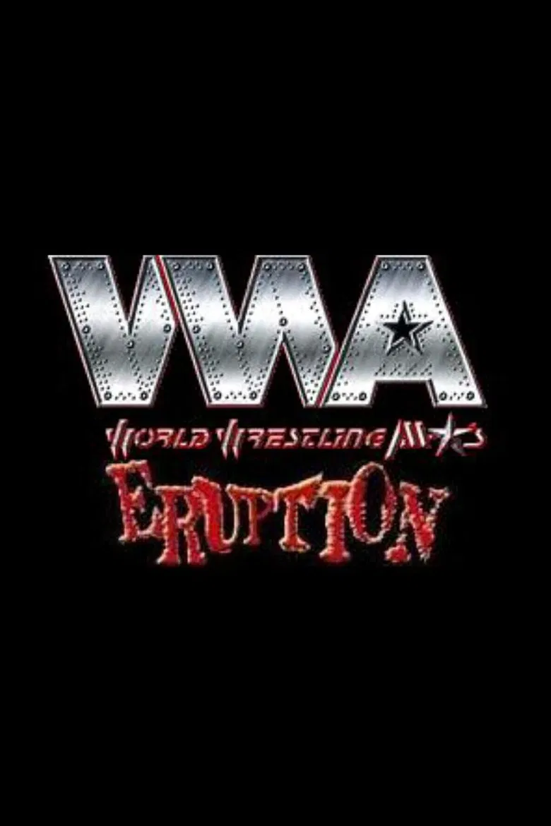 WWA The Eruption poster background