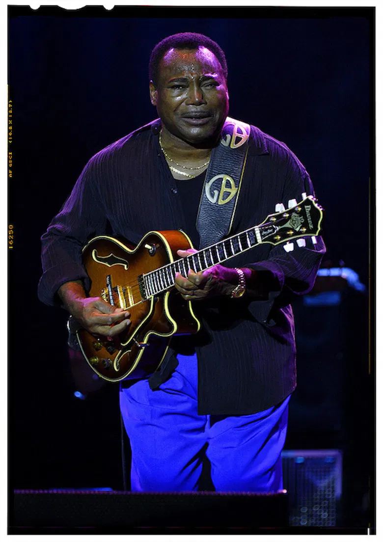 George Benson Live at North Sea Jazz Festival 2003 poster background