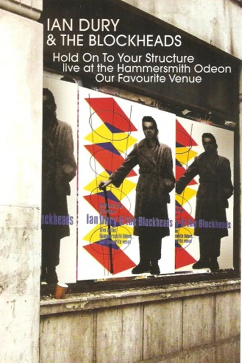 Ian Dury & The Blockheads: Hold On To Your Structure - Live at the Hammersmith Odeon poster background